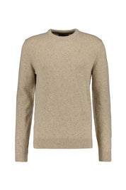 Melierter Strickpullover