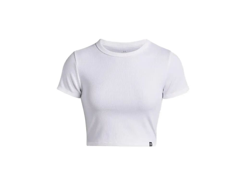 T-Shirt cropped aus Baumwollmix