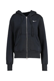 Sweatshirtjacke aus Baumwollmix
