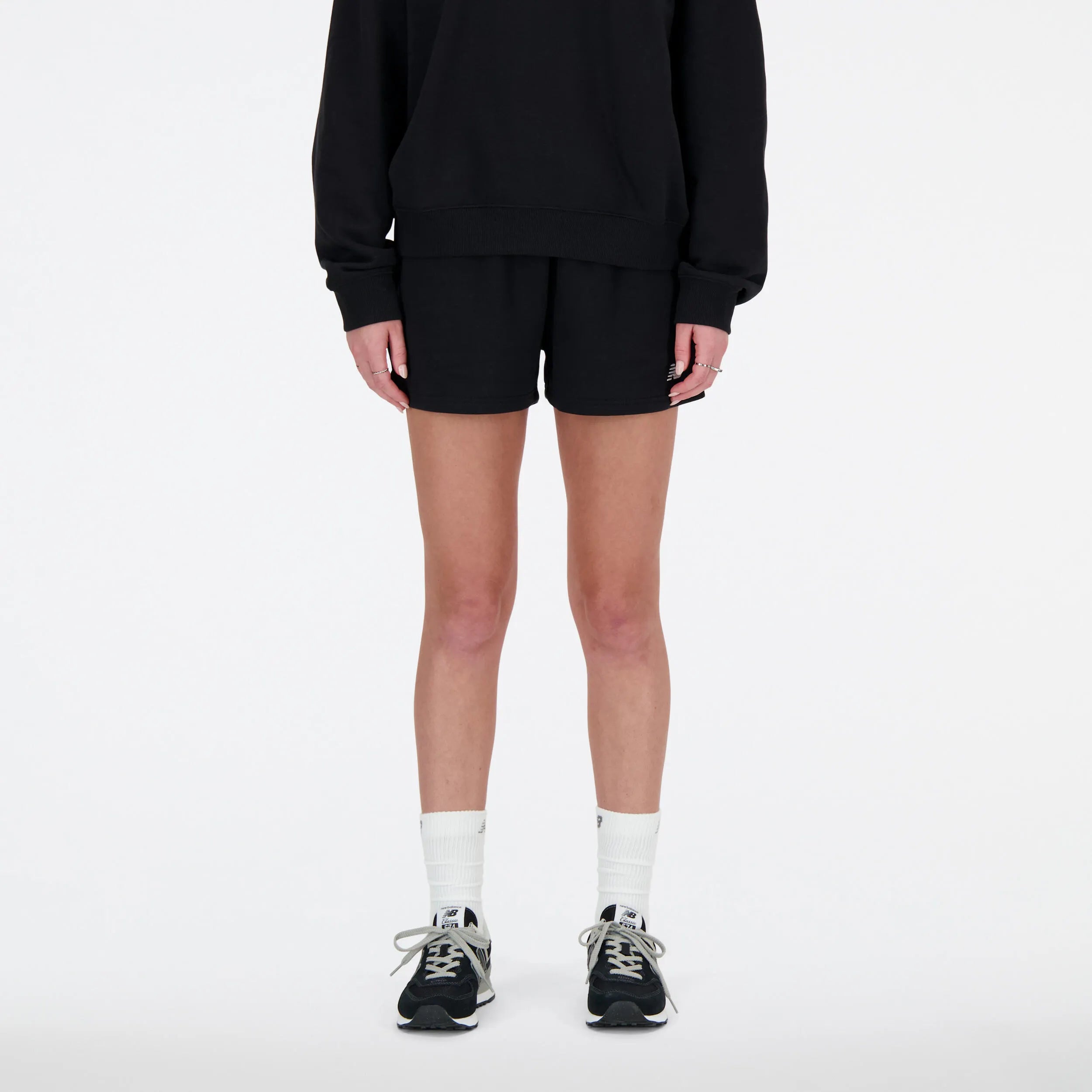 Sweatshorts aus Baumwollmix