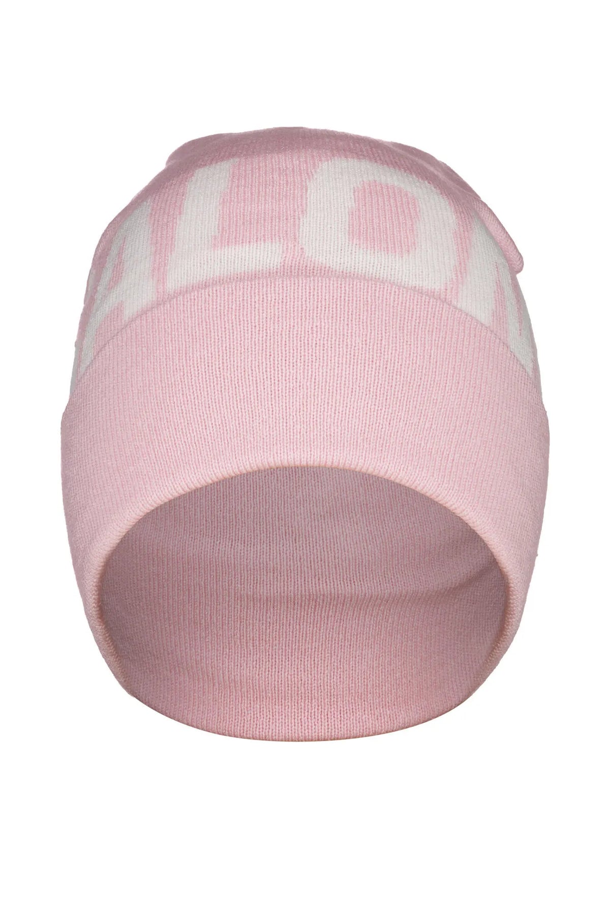 Strickmütze mit Logostick