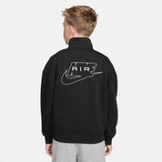 Sweatshirtjacke AIR aus Baumwolle
