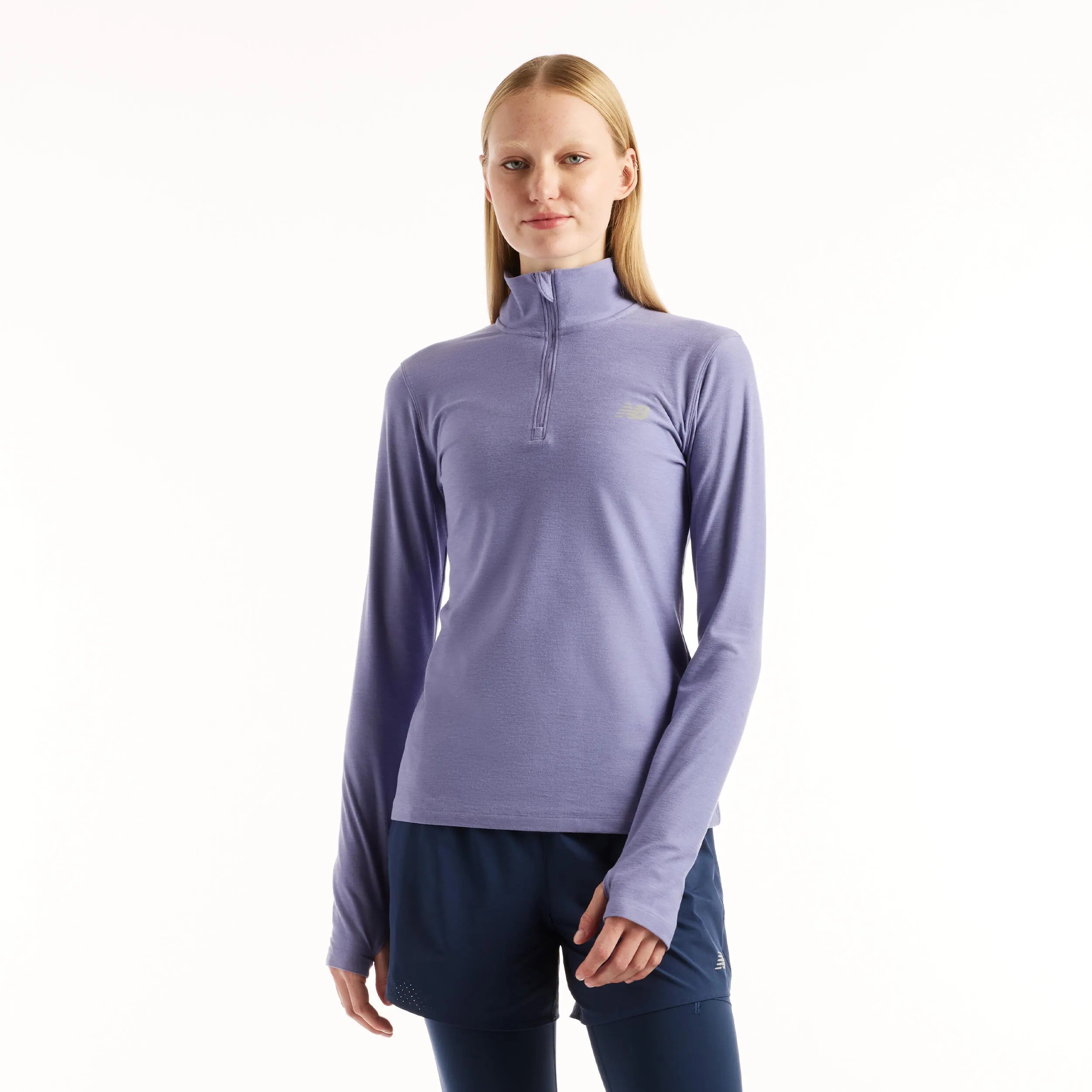 Funktionsshirt ESSENTIALS SPACE DYE QUARTER