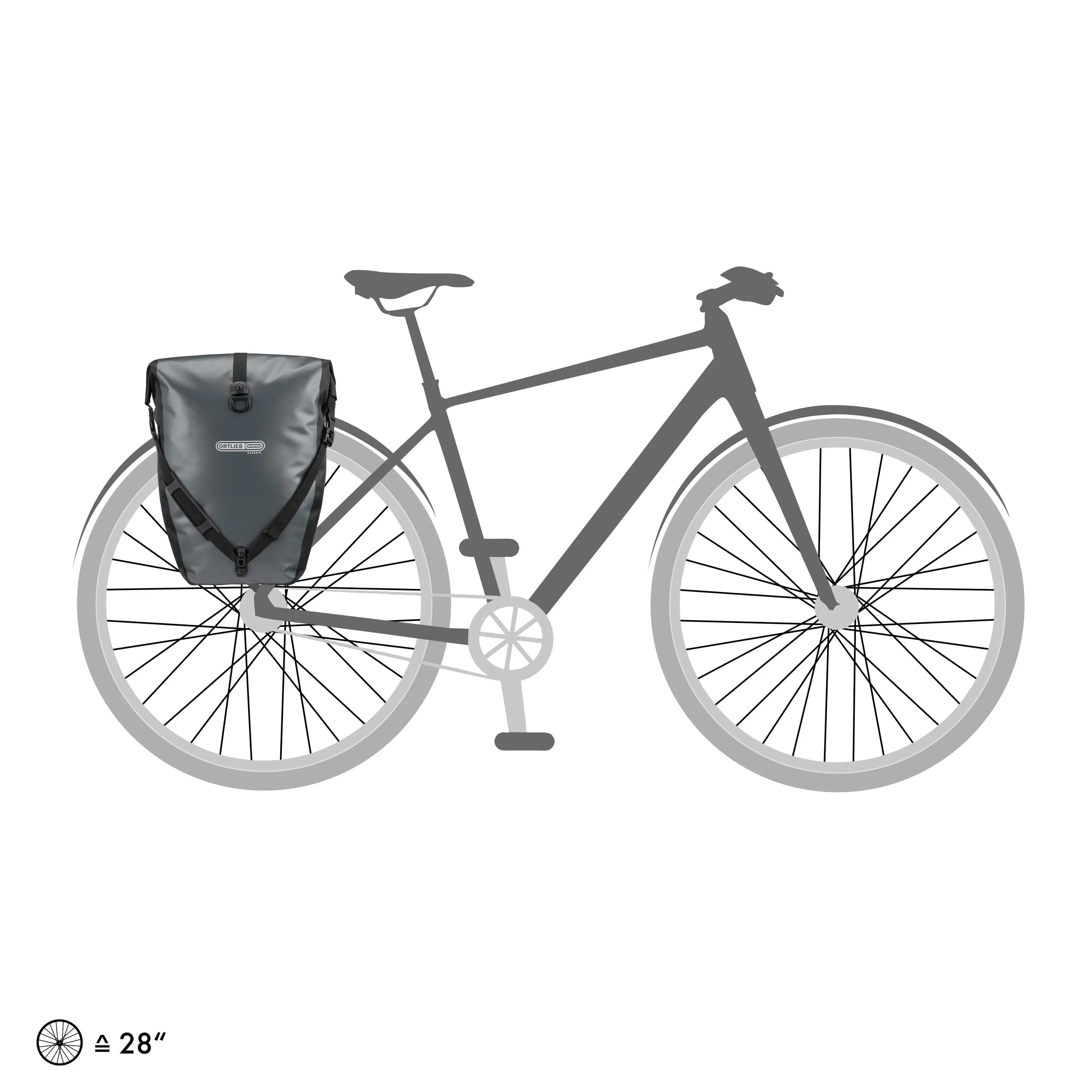 Fahrradtasche BACK-ROLLER