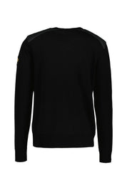 Strickpullover mit Schulterbesatz