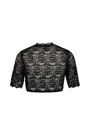 Dirndlbluse mit Spitzen-Details