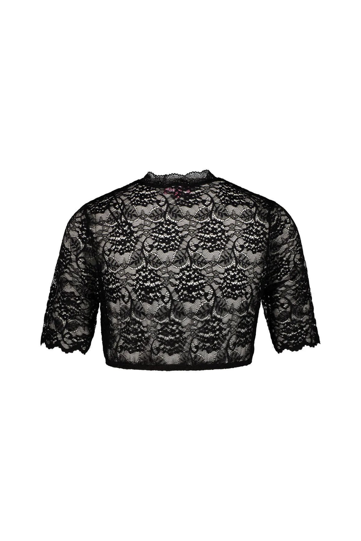 Dirndlbluse mit Spitzen-Details