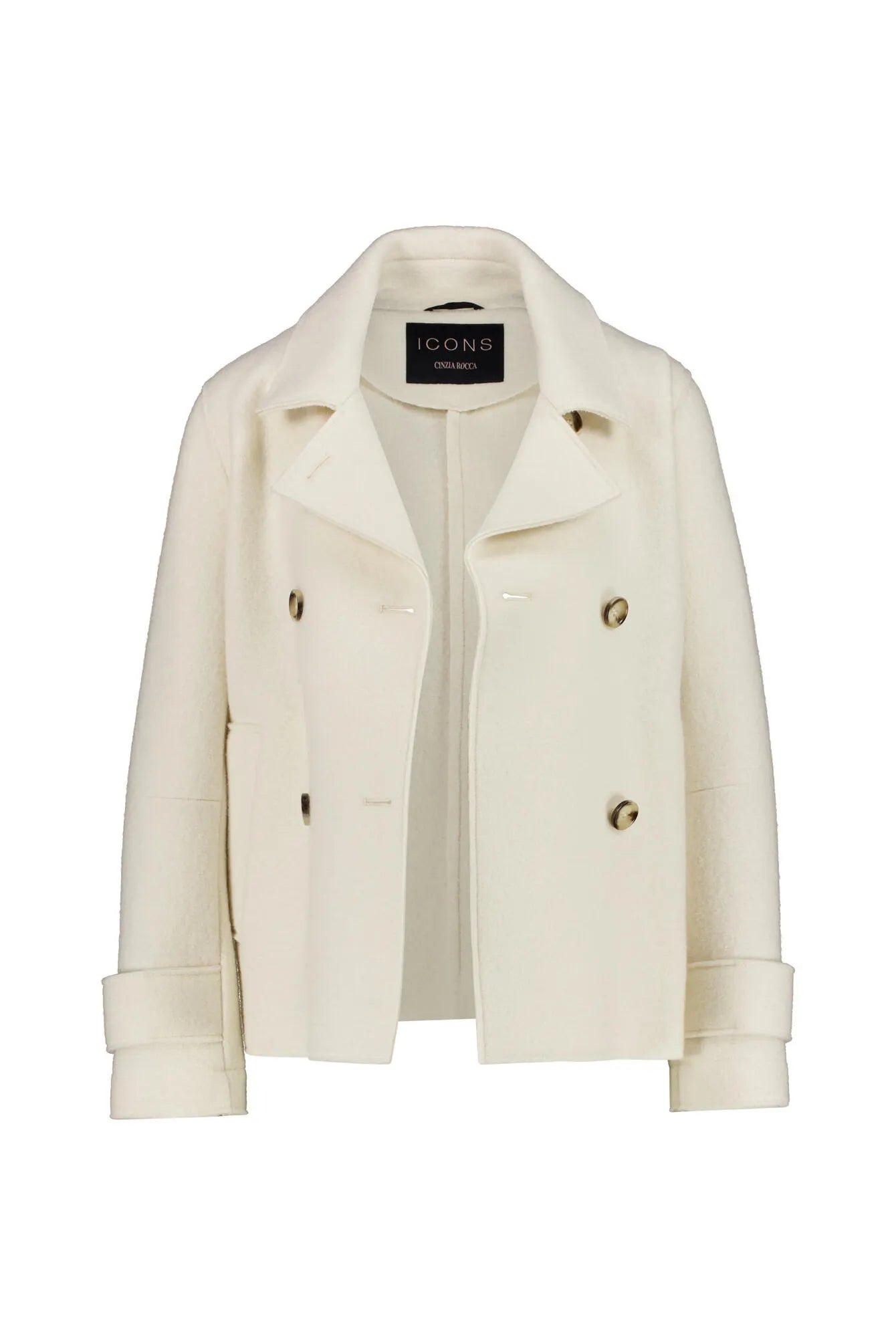 Mantel aus Wolle