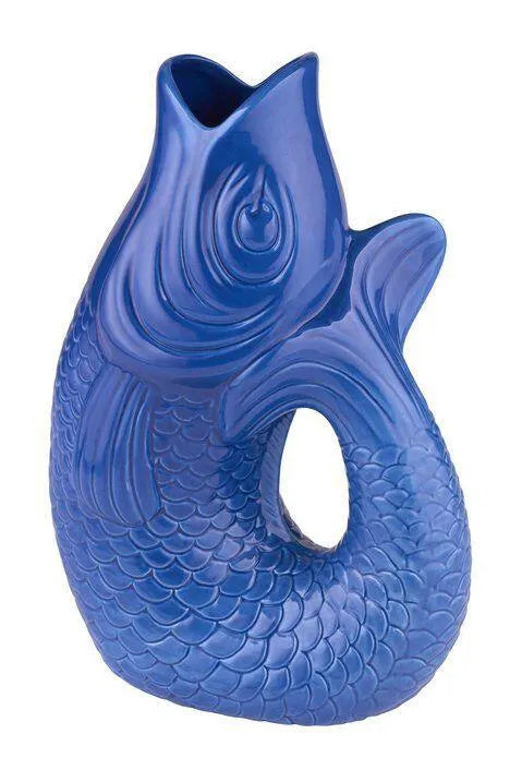 Vase MONSIEUR CARAFON in Fisch-Optik