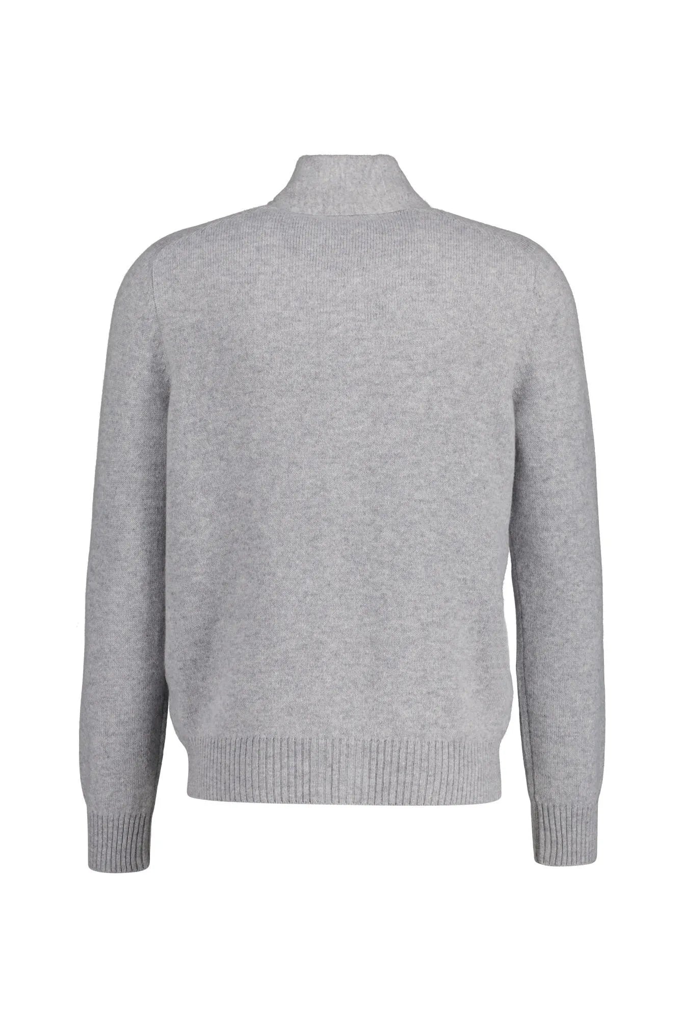 Strickjacke mit Stehkragen