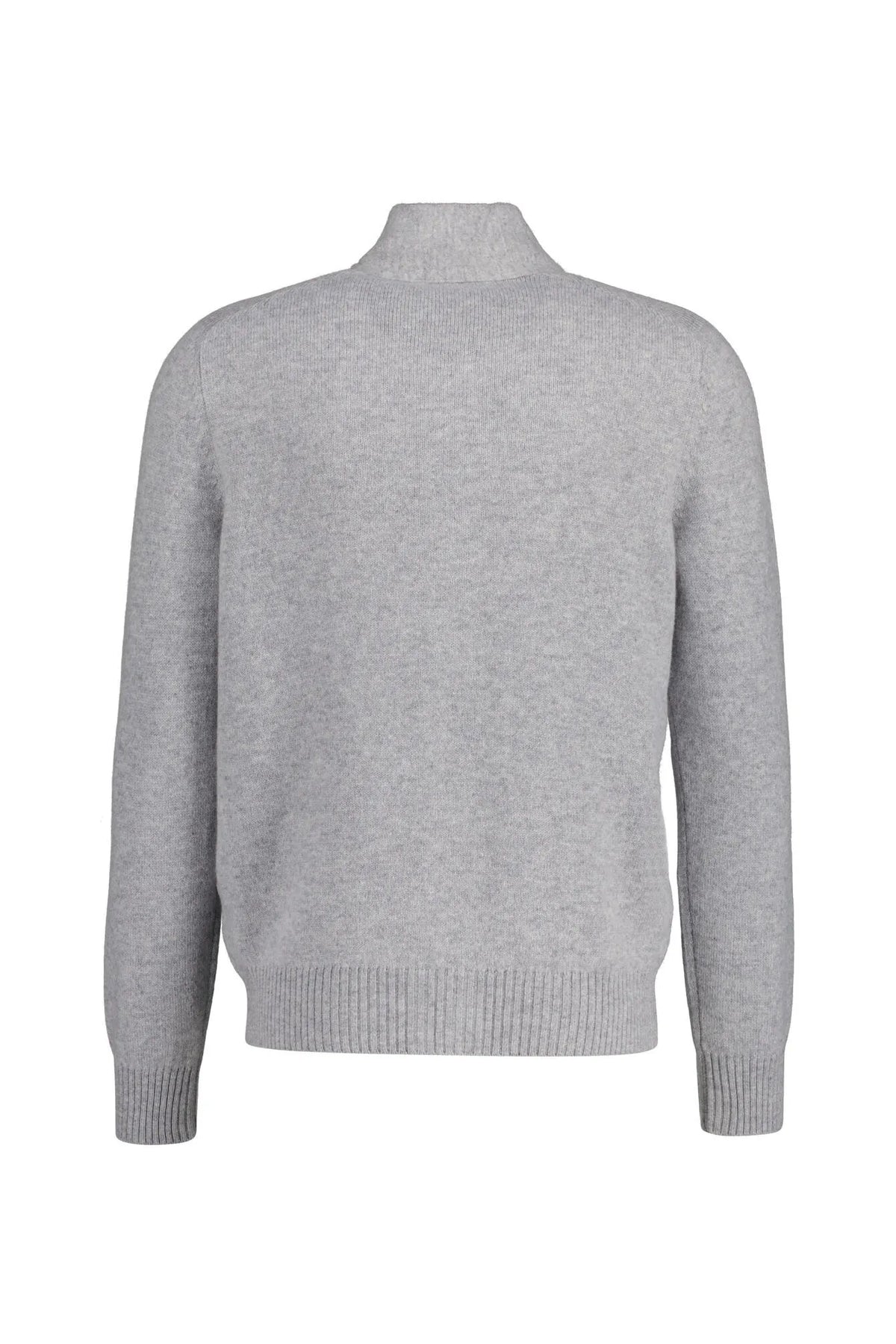 Strickjacke mit Stehkragen
