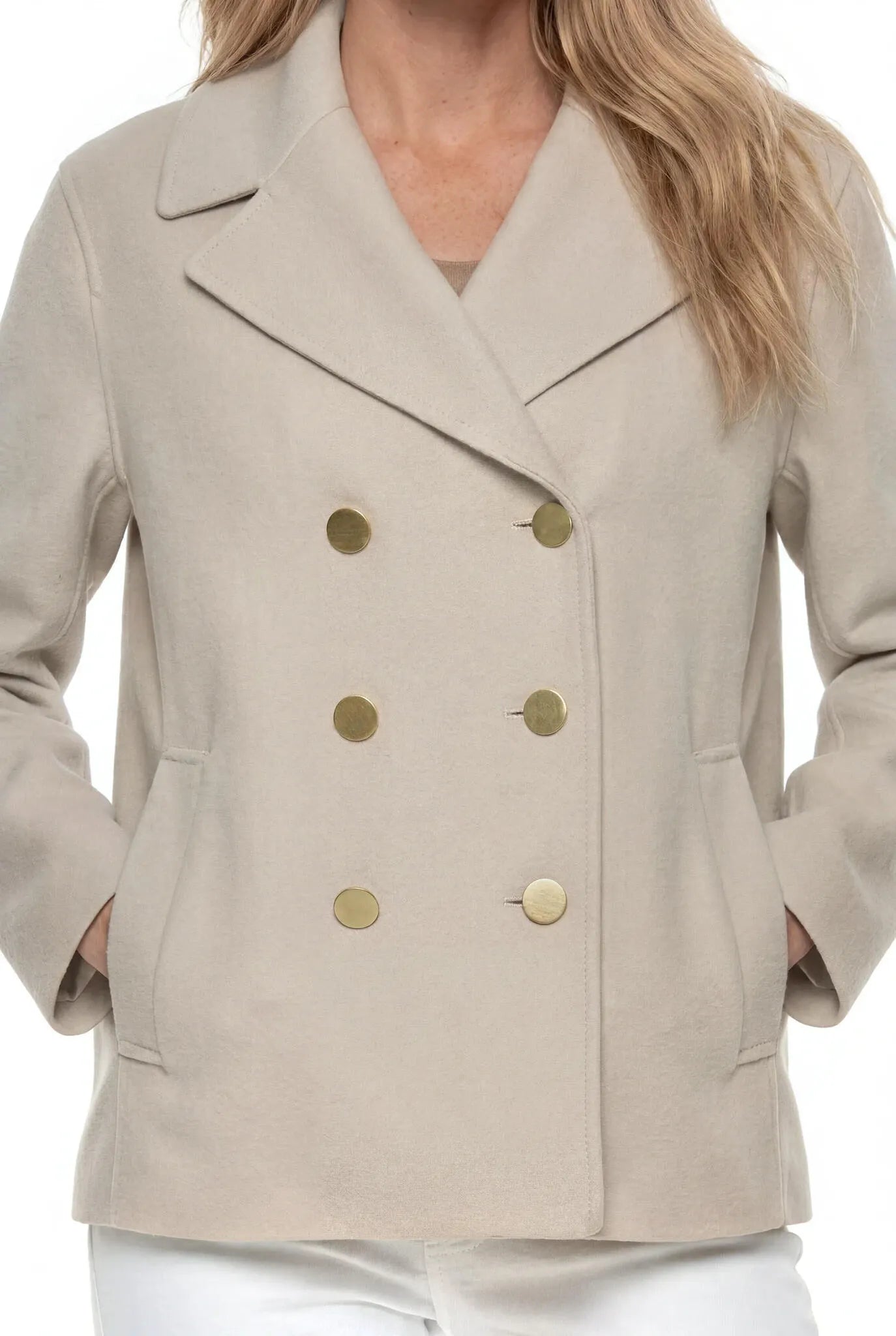 Übergangsjacke aus Schurwolle