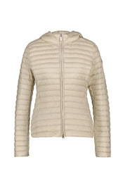 Daunen-Steppjacke mit Kapuze