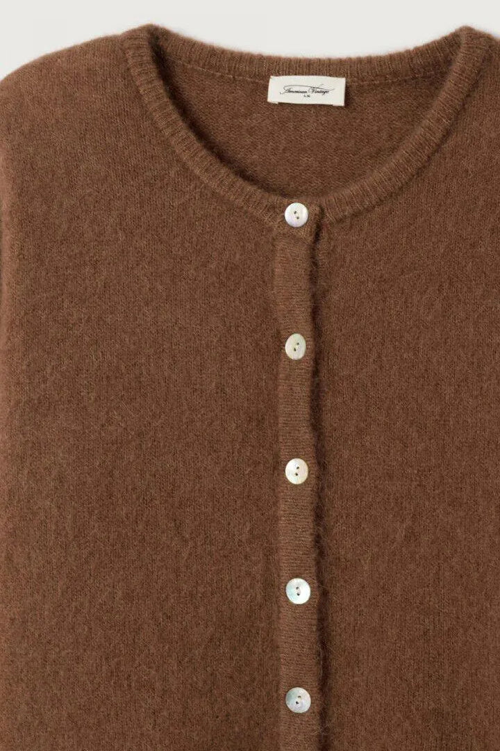Strickjacke aus Alpakamix