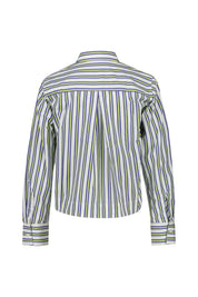 Bluse gestreift aus Baumwolle