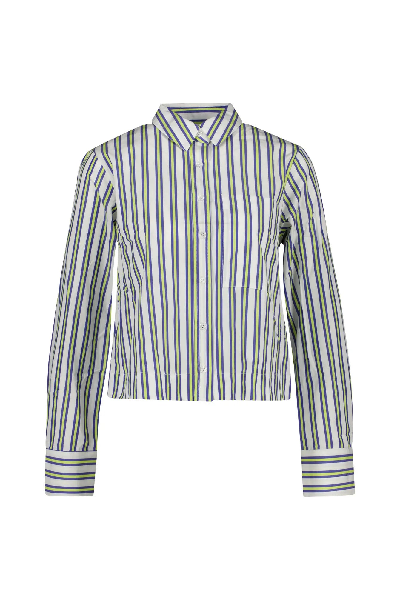Bluse gestreift aus Baumwolle