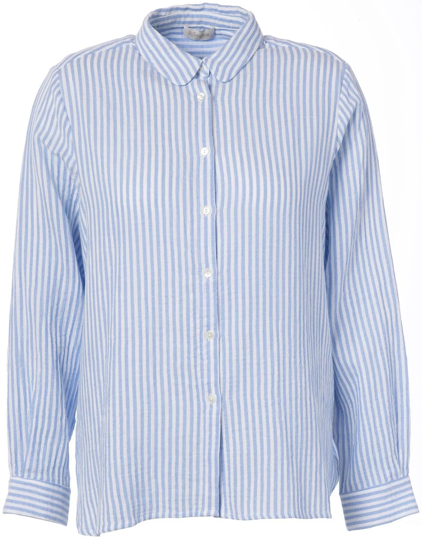 Bluse gestreift aus Baumwolle