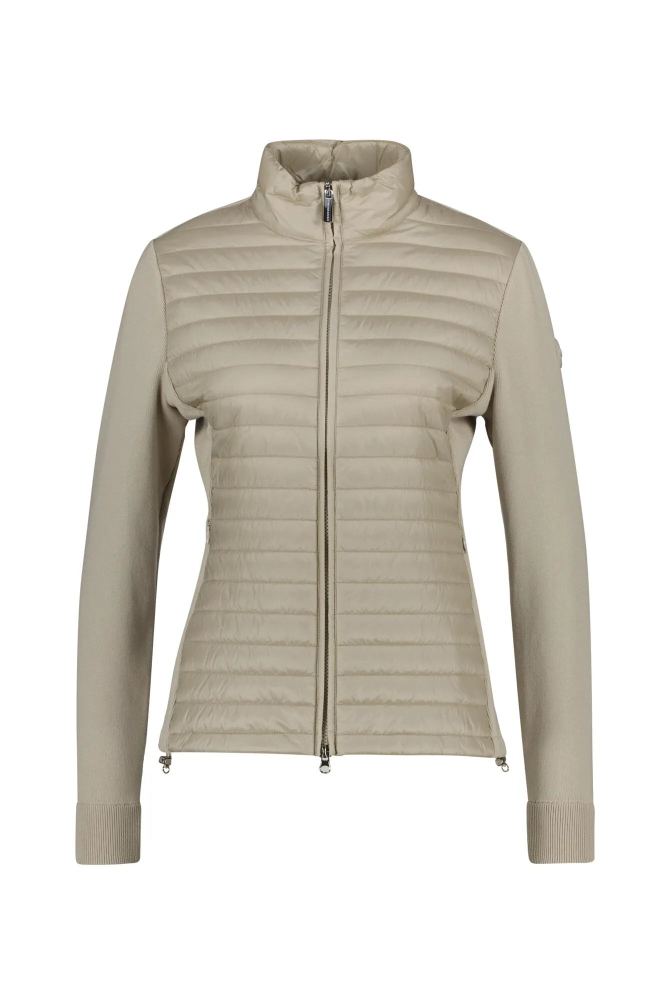 Hybridjacke mit Stehkragen
