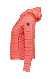 Daunen-Steppjacke mit Kapuze