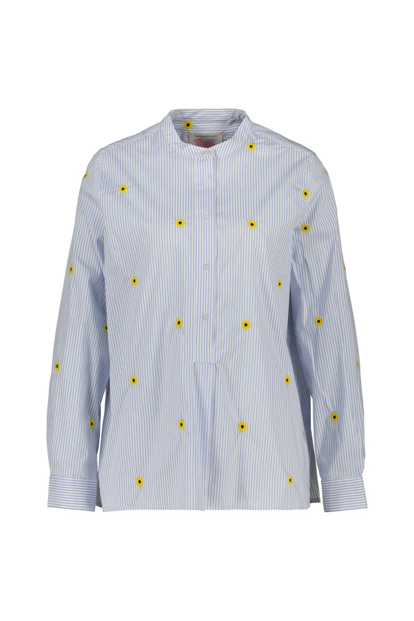 Bluse gestreift aus Baumwolle