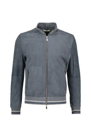 Bomberjacke aus Leder