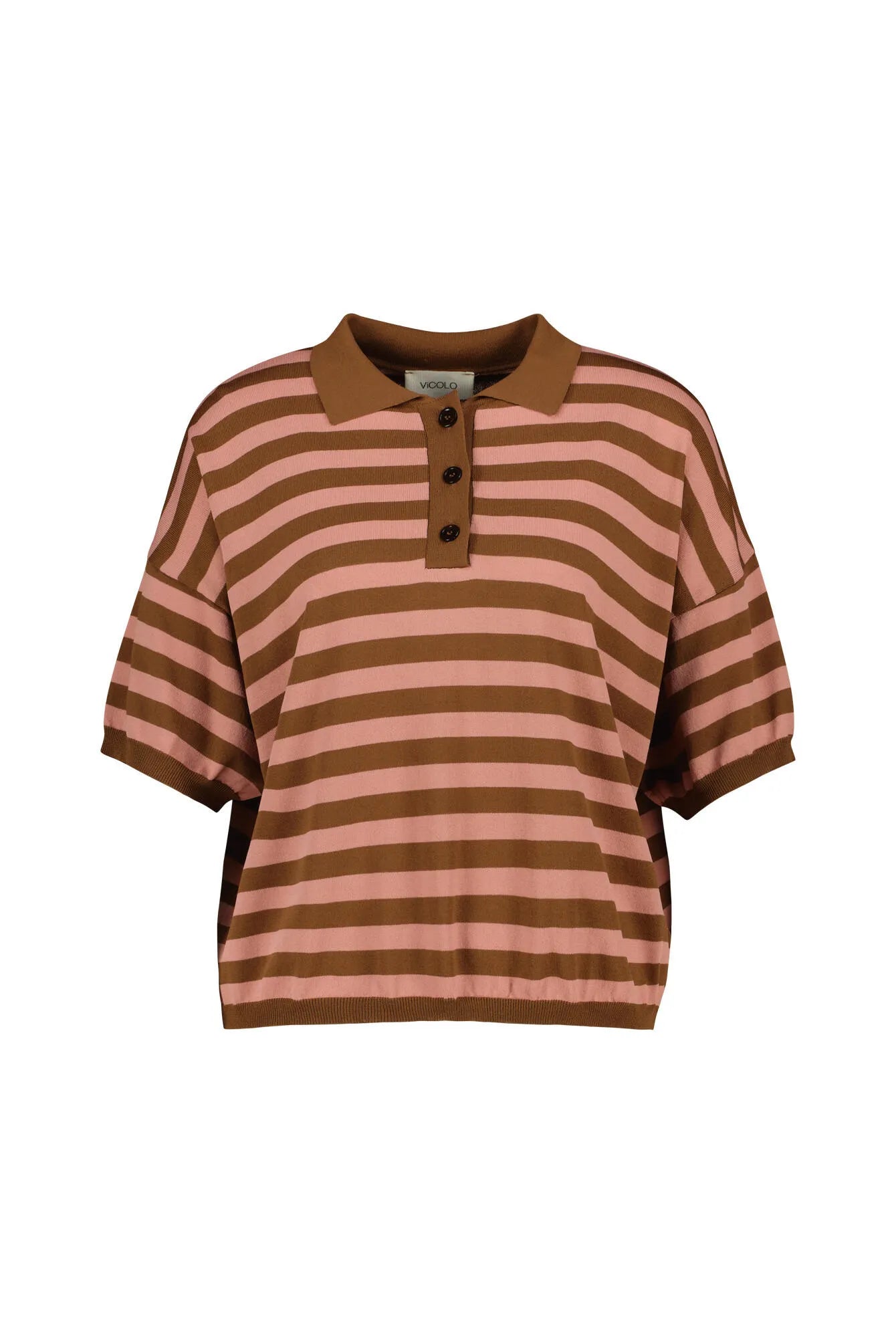 Poloshirt aus Viskosemix