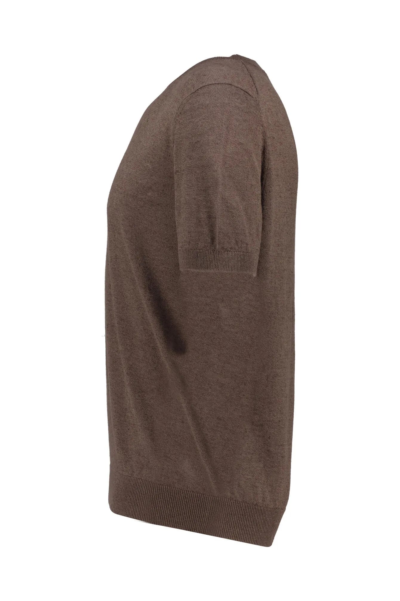 T-Shirt aus Leinenmix