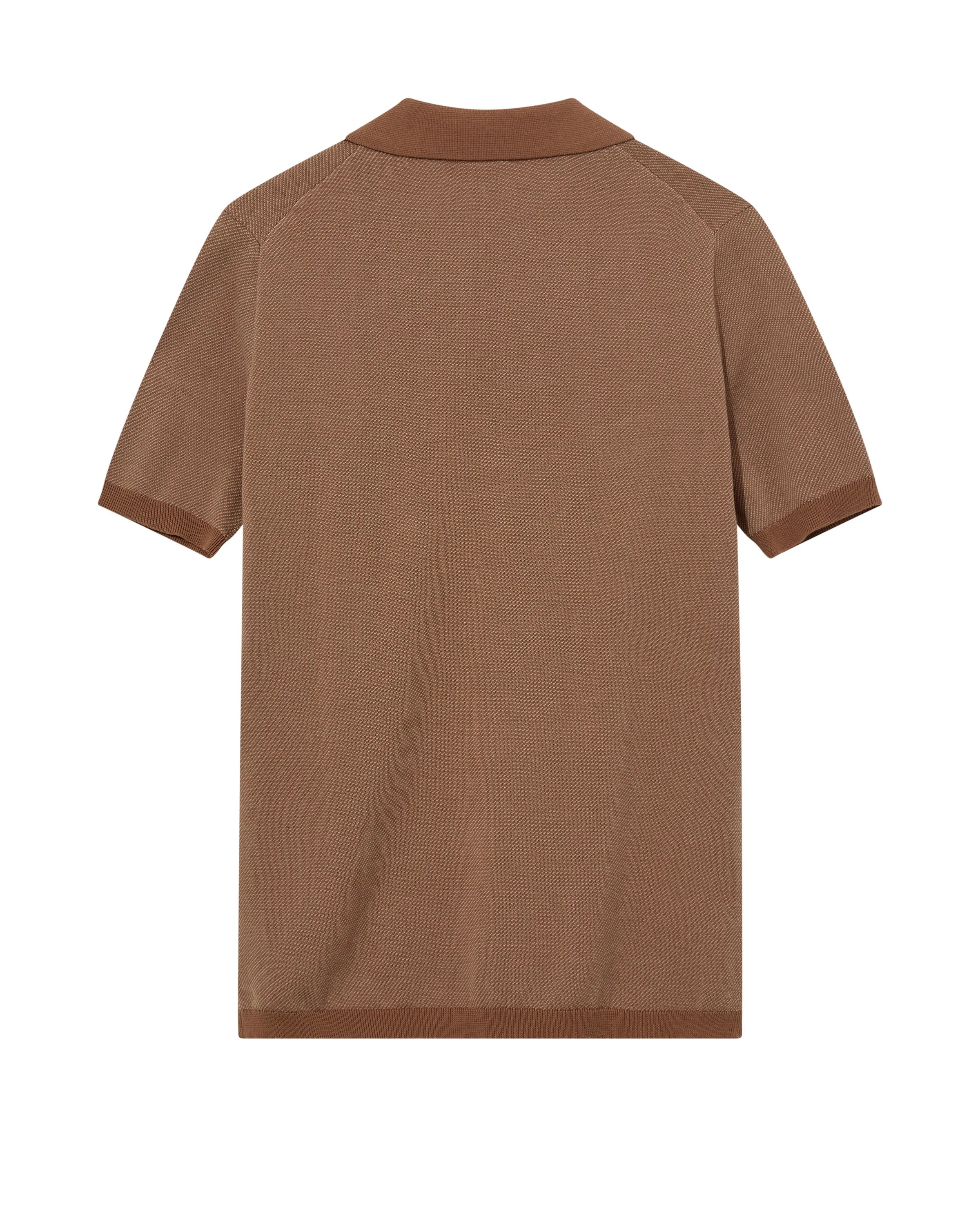 Strick-Poloshirt ROMA aus Baumwolle
