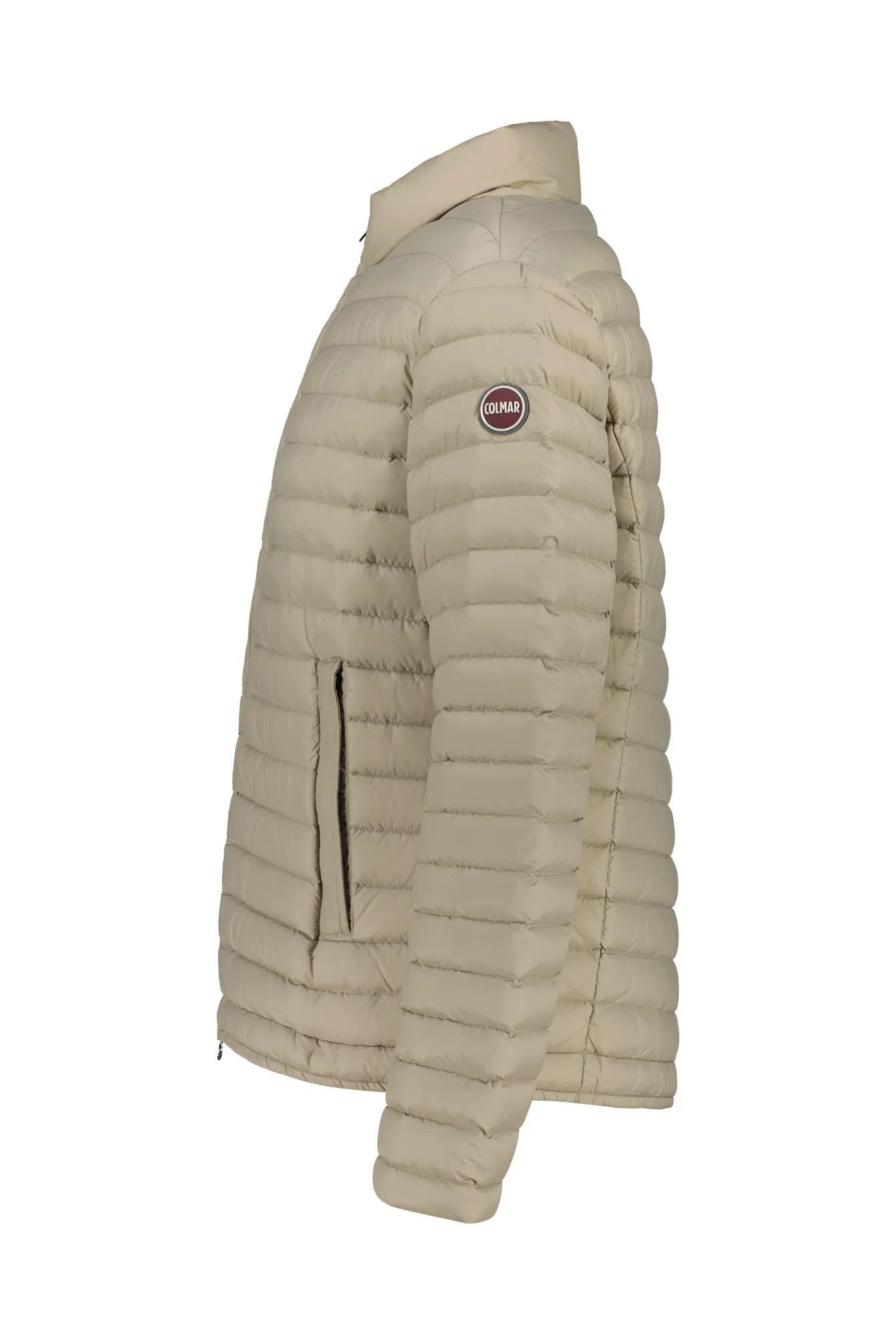 Daunenjacke mit Stehkragen