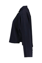 Bluse aus Schurwolle
