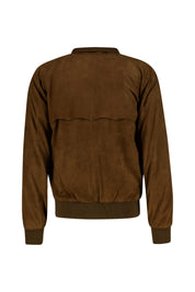 Lederjacke Slim Fit mit Stehkragen