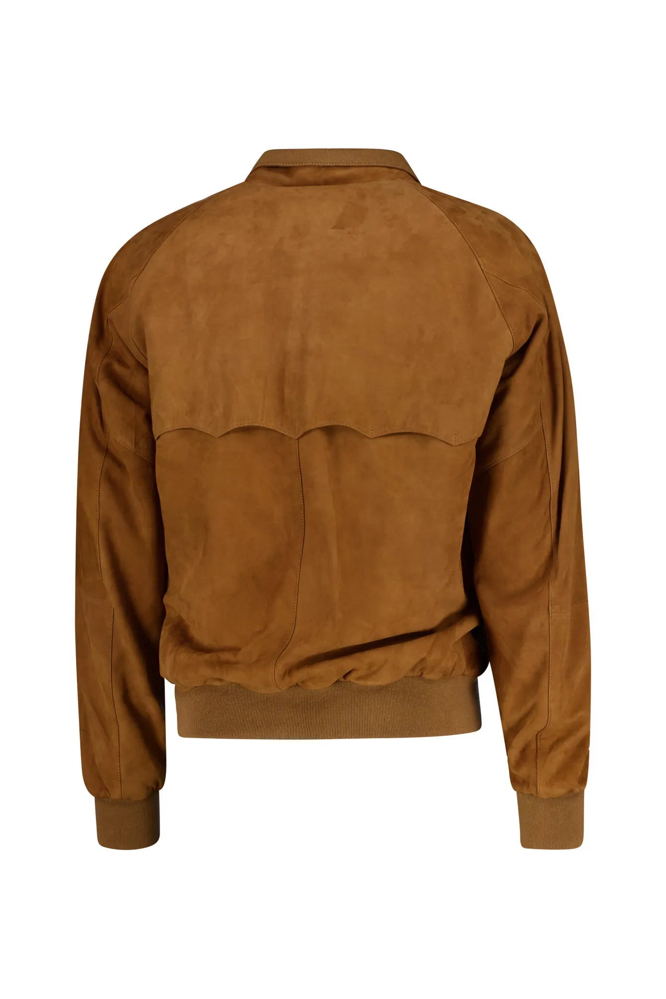 Lederjacke Slim Fit mit Stehkragen