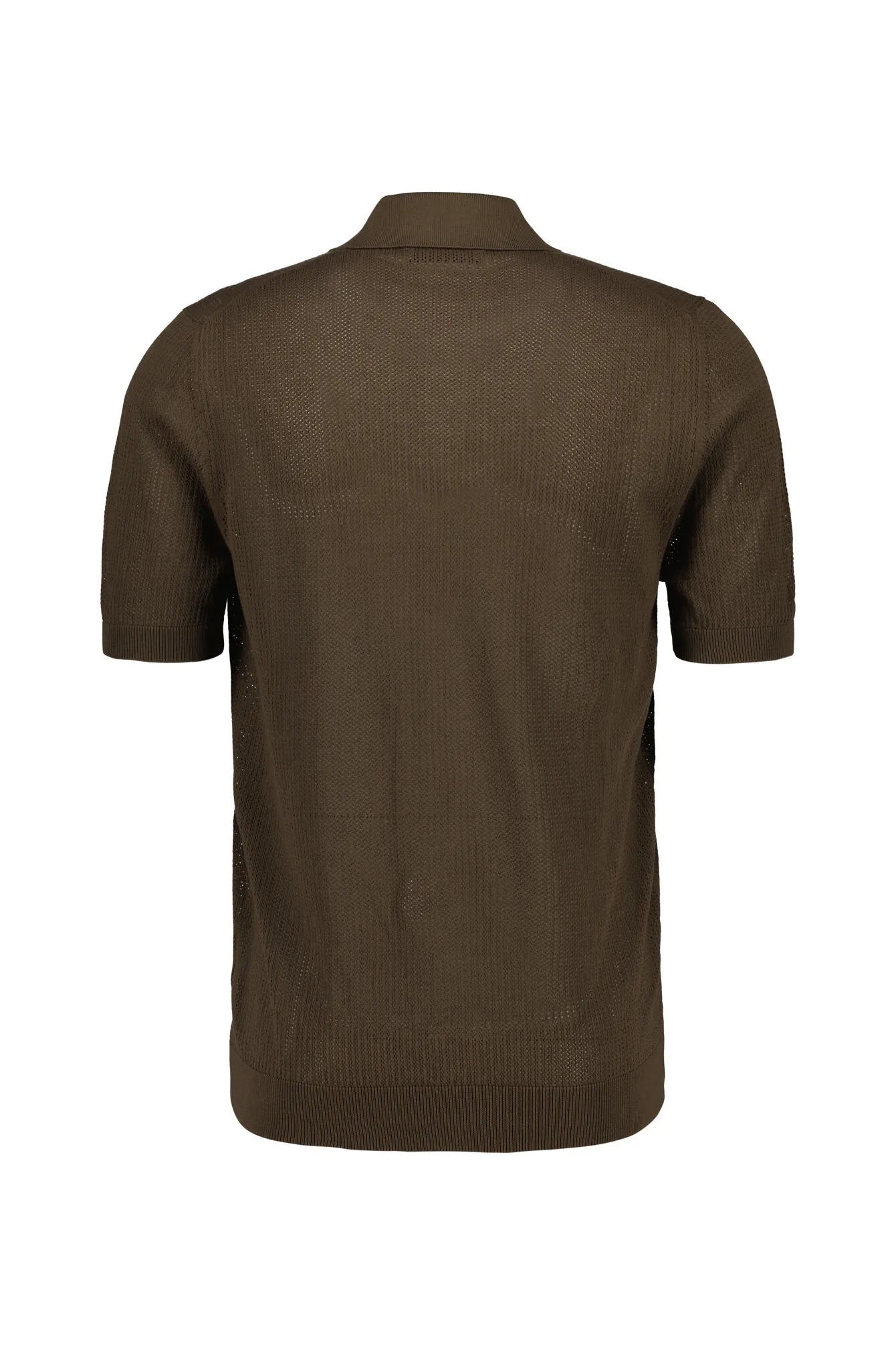 Strickpoloshirt Regular Fit aus Baumwolle