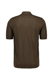 Strickpoloshirt Regular Fit aus Baumwolle