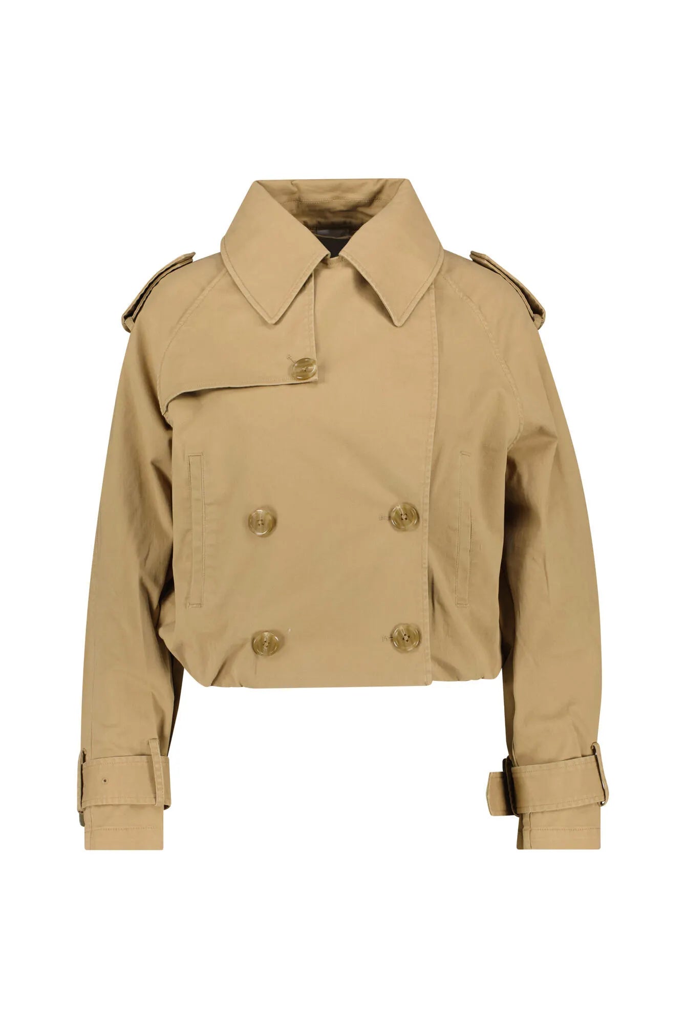 Trench-Jacke aus Baumwolle