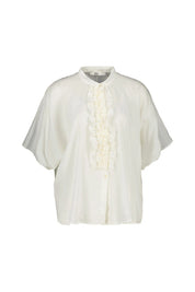 Rüschenbluse DAISY aus Baumwolle