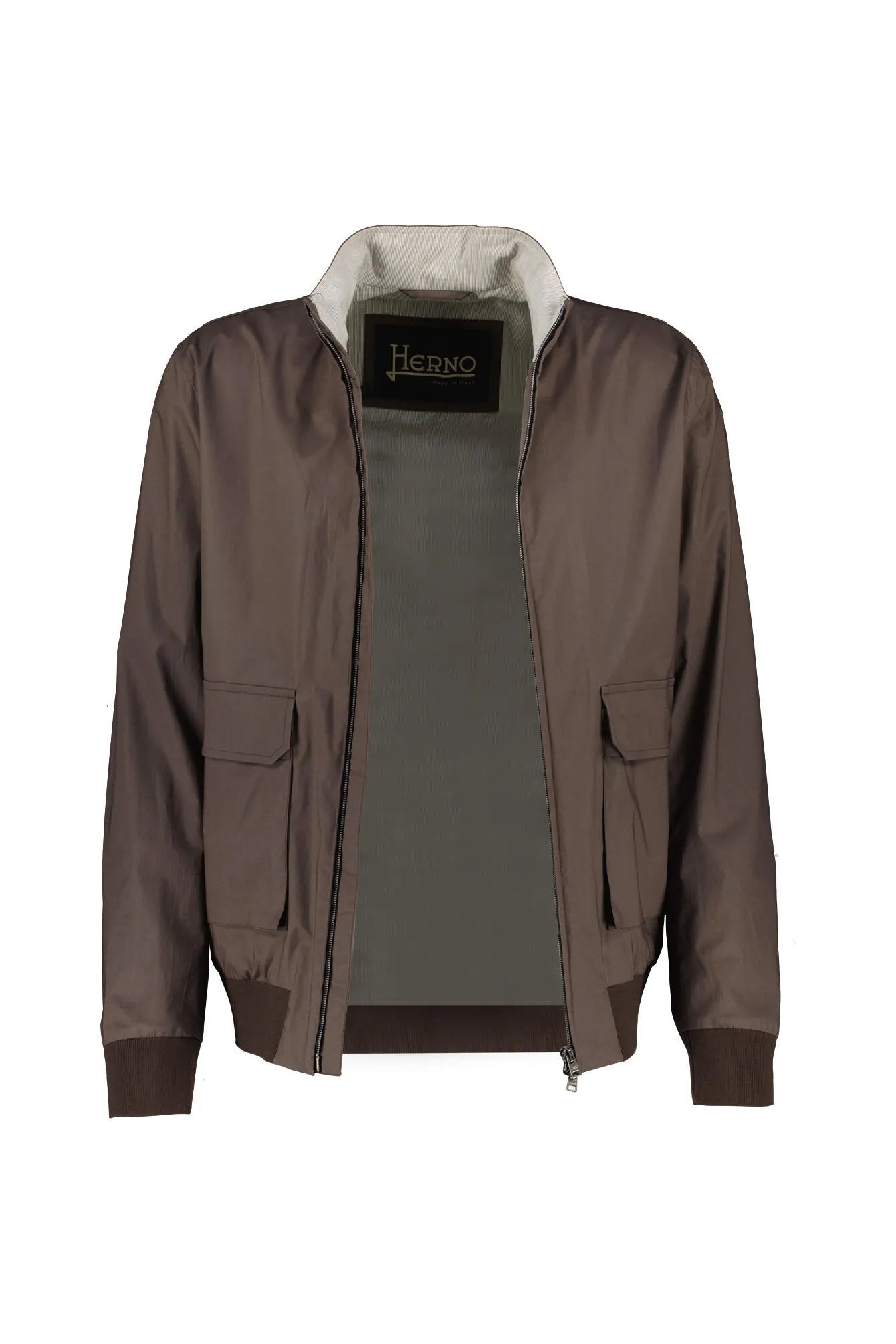 Bomberjacke mit Stehkragen