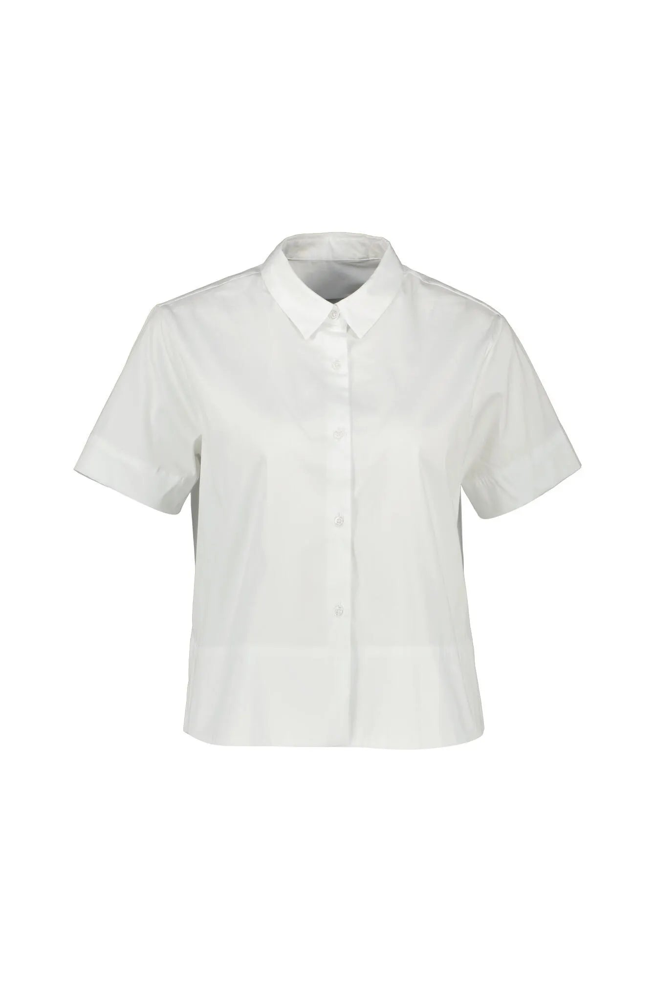 Bluse Regular Fit aus Baumwollmix