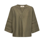 Bluse ALEYSA NILA aus Viskose