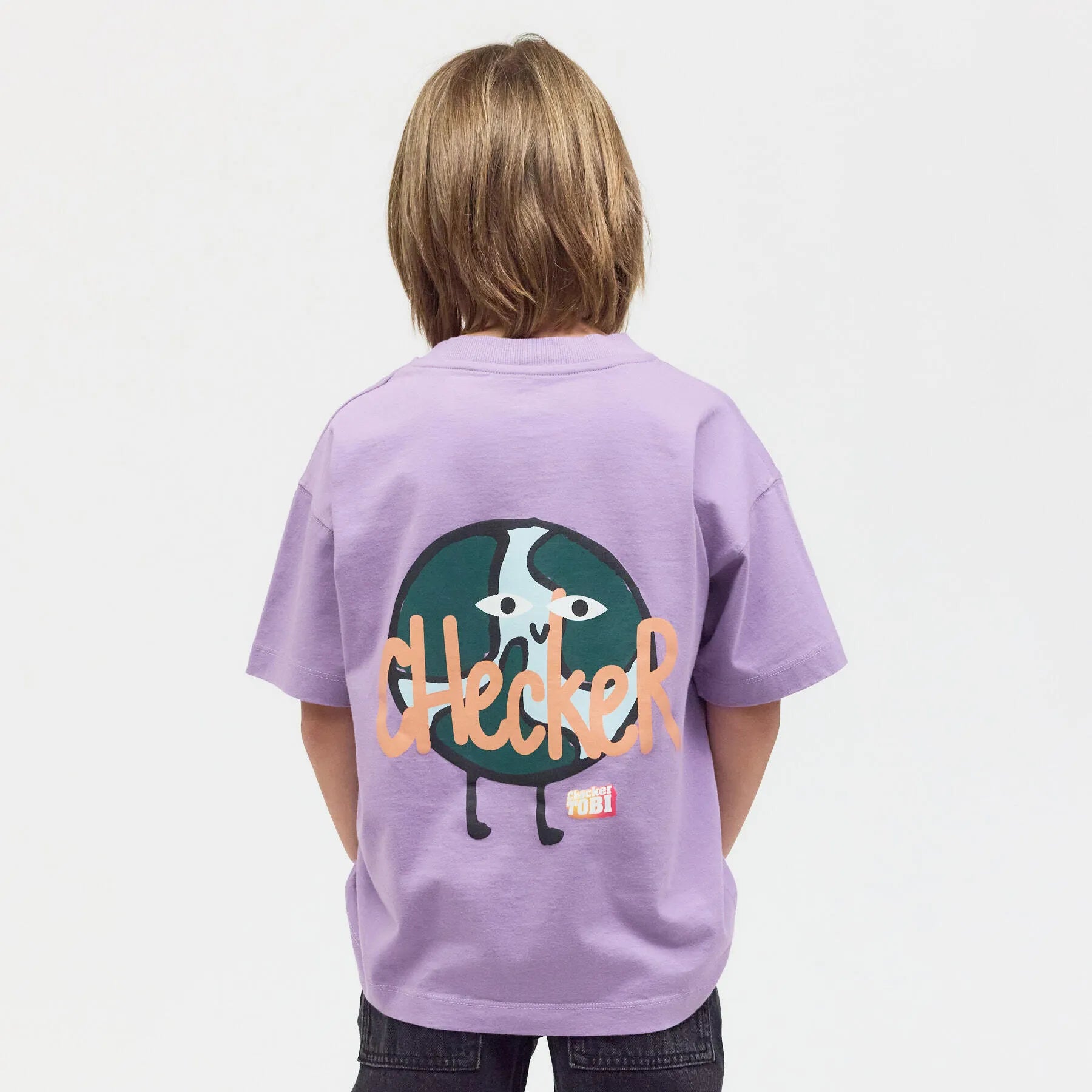 T-Shirt CHECKER TOBI Relaxed Fit