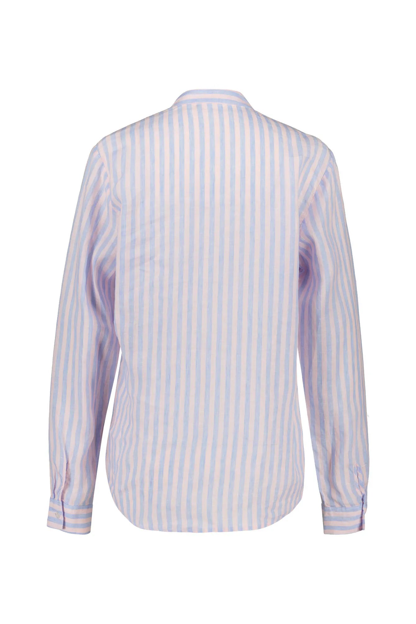 Leinenbluse mit Rüschen