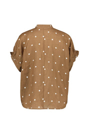 Bluse Relaxed Fit aus Ramie
