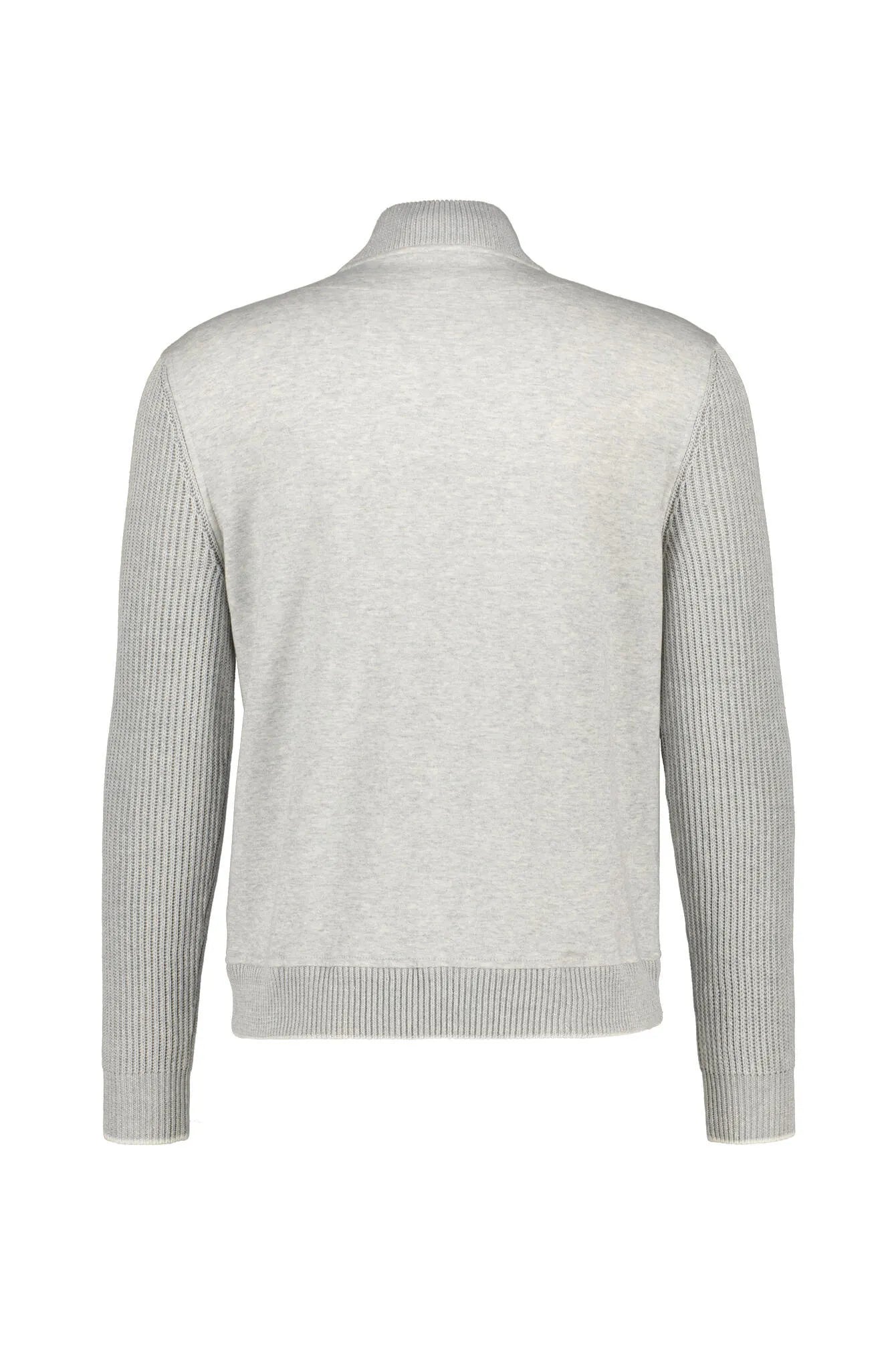 Sweat-Hybridjacke aus Baumwollmix