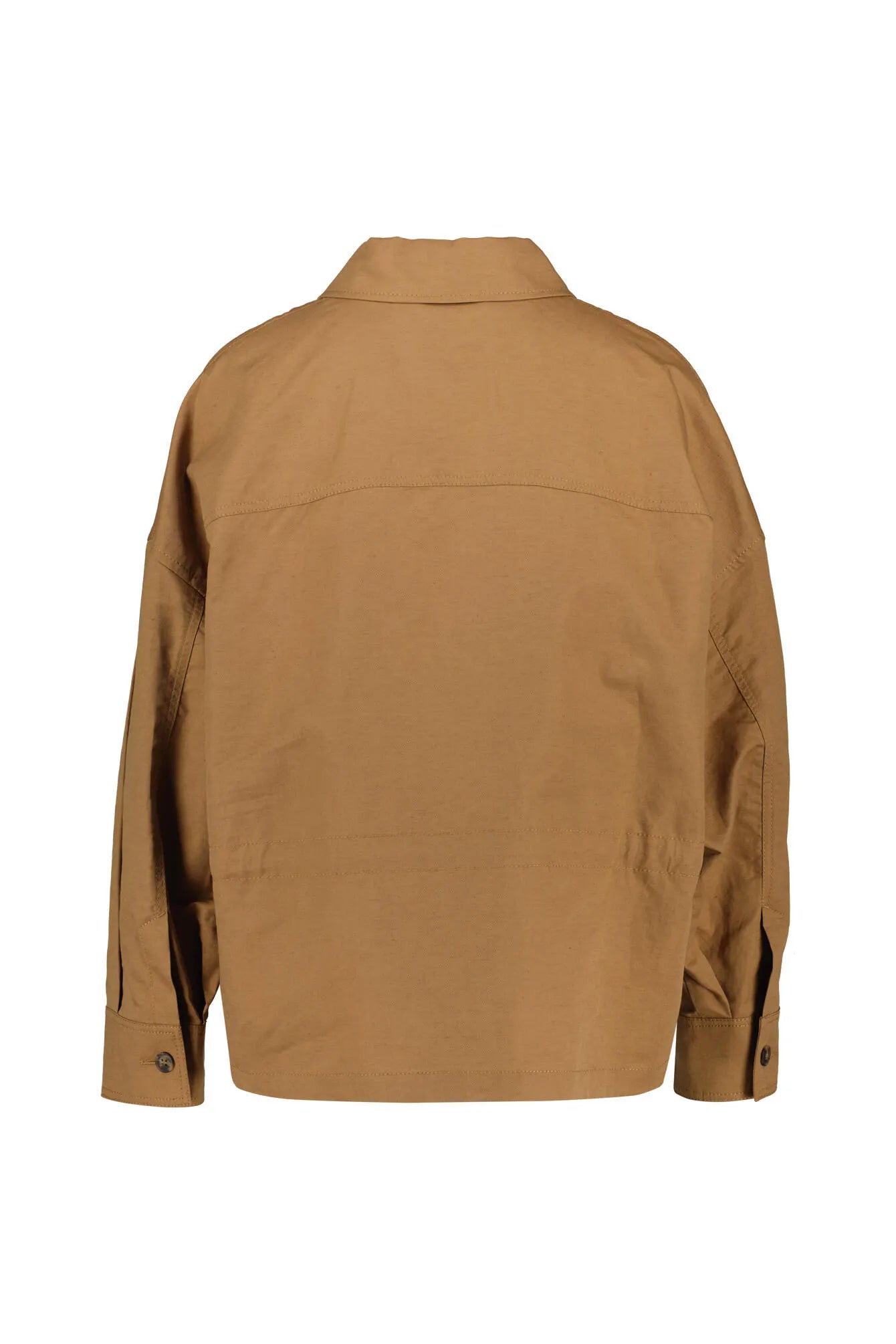 Overshirt Relaxed Fit aus Baumwoll-, Leinenmix