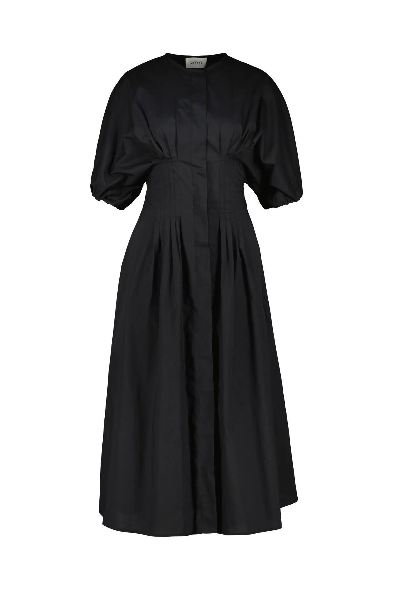 Freizeitkleid Midi aus Baumwolle