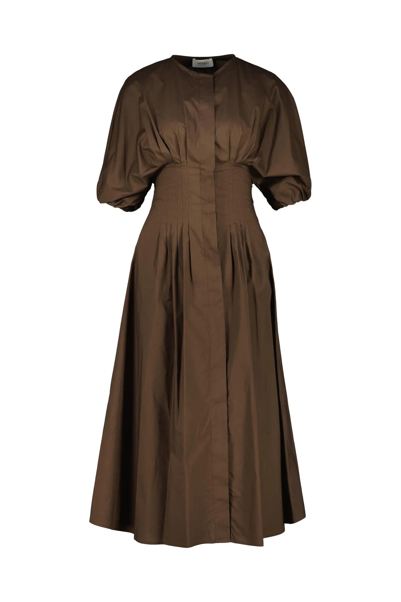 Freizeitkleid Midi aus Baumwolle