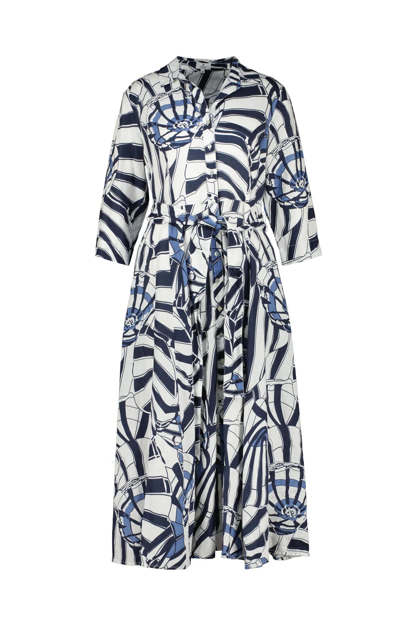 Leinenkleid Maxi floral