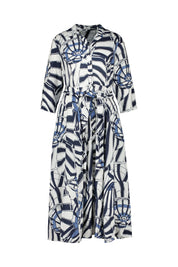 Leinenkleid Maxi floral