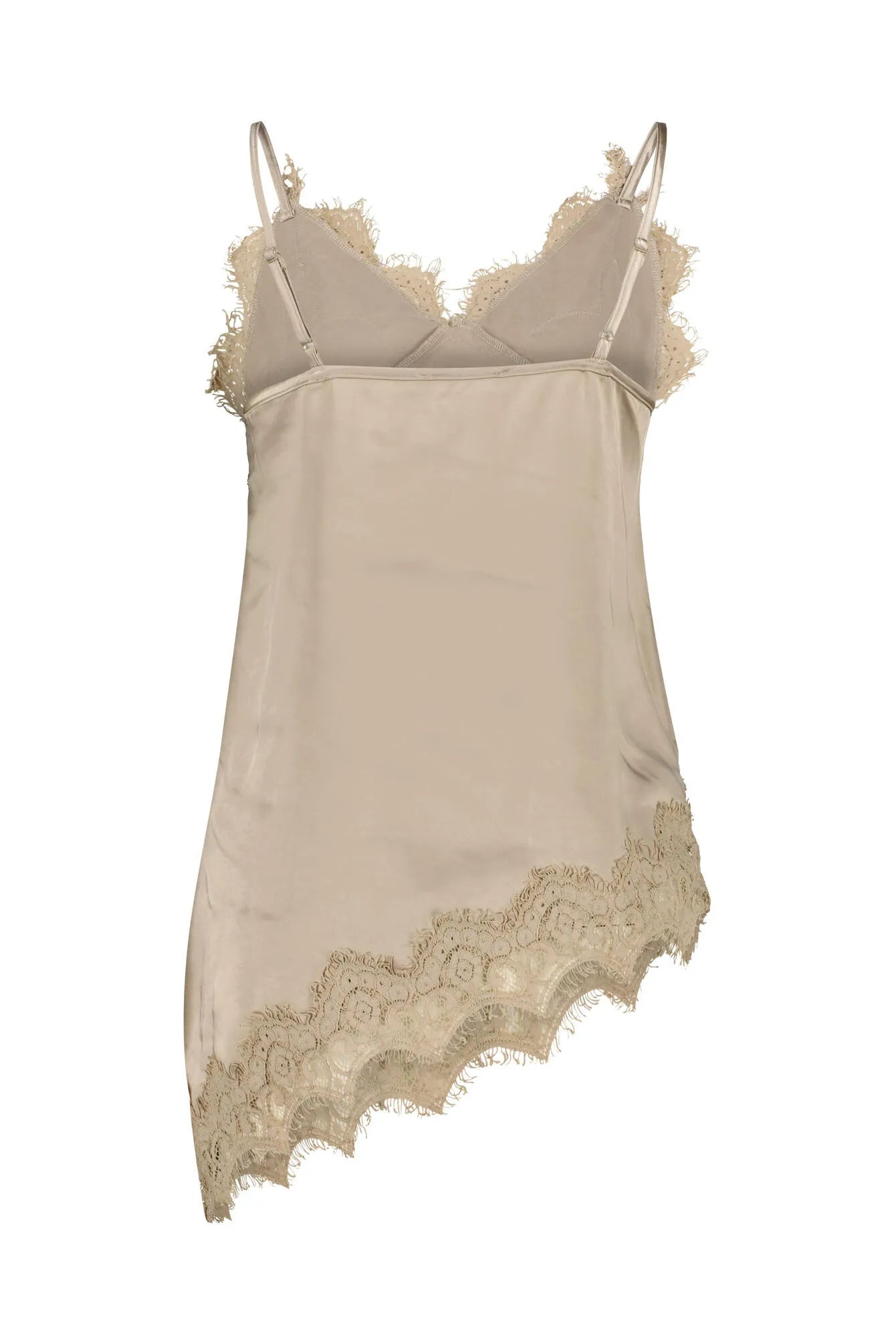 Bluse mit Spaghettiträger