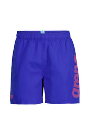 Badeshorts mit Logoprint